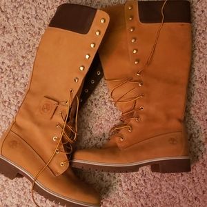 14 inch tall Timberland Boots